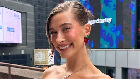 Hailey Bieber Bares It All in Tropical Vacation Pics